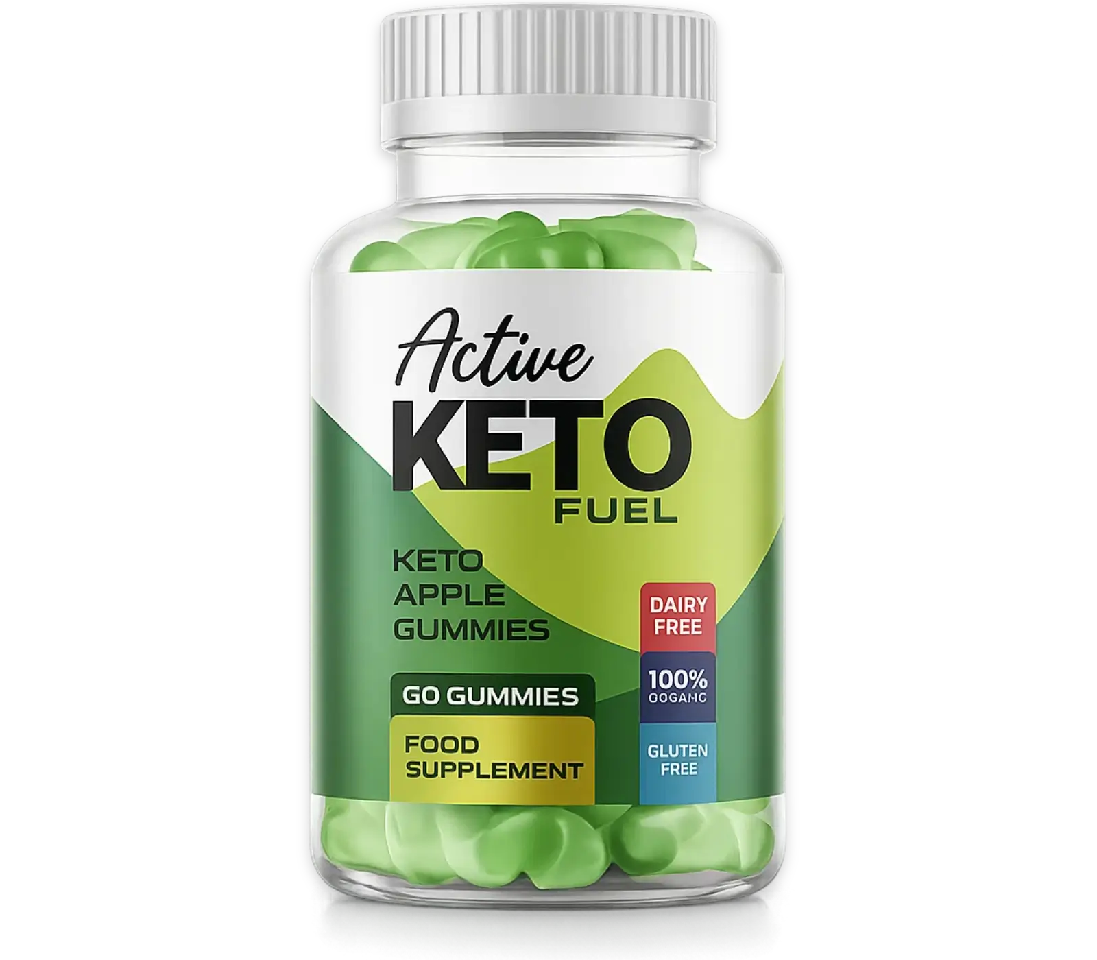 Flacon ACTIVE KETO FUEL Keto Apple Gummies